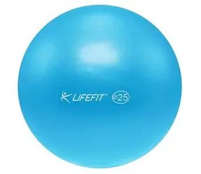 Lifefit Overball lopta 25 cm svetlo modrá / Gymnastická lopta / Nosnosť 100 kg / Anti-Burst PVC