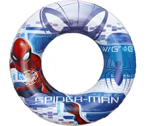 Bestway Nafukovací kruh Spiderman / priemer 56 cm / PVC / vek 3-6 rokov