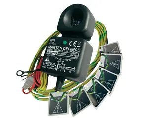 Kemo M186 / Odpudzovač kún a hlodavcov / Ultrazvuk 22 kHz / Vysoké napätie / 12-15 V