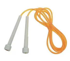 Lifefit Švihadlo SPEED ROPE 260 cm oranžová / PVC lano / plastové rukoväte / nastaviteľná dĺžka