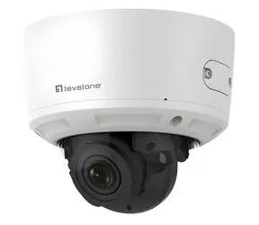 LevelOne FCS-3098 biela / IP kamera / Dome / 8 MP / H.265 / IR 30 m / PoE / IP67