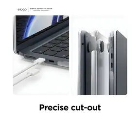 Elago Ultra Slim Case tmavo šedá / Kryt pre MacBook Air 15" M2/M3/M4