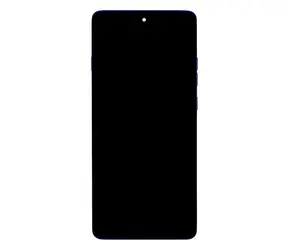 Náhradný LCD displej + dotyková doska + predný kryt pre Motorola Edge 60 Pre modrý / Service Pack