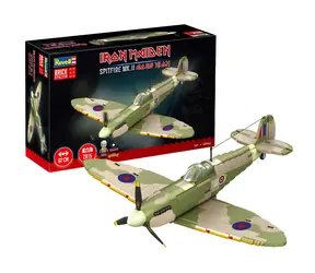 Revell Stavebnica Iron Maiden Spitfire MK.II Aces High / Mierka 1:18 / Klikací stavebný systém