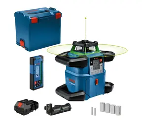 BOSCH GRL 650 CVHG Professional modrá / Rotačný laser / 18V / IP68 / Bluetooth / L-BOXX / bez aku