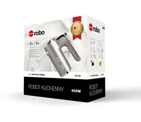 Eldom R110 / Ručný šľahač / 400 W / 5 rýchlostí