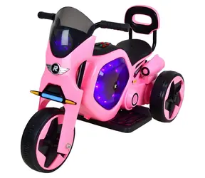 RACCEWAY® Detská elektrická trojkolka ružová / Trojkolka / 6V 25W / nosnosť 25 kg / od 3 rokov