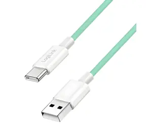 LogiLink USB-A - USB-C 1,5m zelená