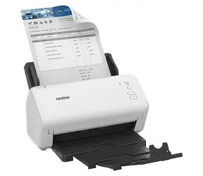 Brother ADS-4100 biela / Duplexný skener dokumentov / A4 / 35 str/min / Dual CIS / USB 3.0