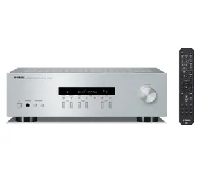 Yamaha R-S202D strieborná / Stereo receiver / 2× 100 W / Bluetooth / DAB+