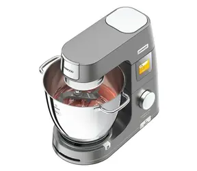 Kenwood KWL 90.124 SI sivá / Kuchynský robot / 1400 W / dotykový displej / 2 misy / food processor