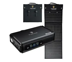Viking VALI150 + L60 PD / Set powerbanka a solárny panel / 9600 mAh / 138 Wh / 150 W / solárne dobíjanie 60 W