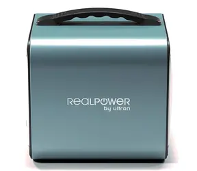 RealPower PS-300C zelená / Nabíjacia stanica / 300 W / 76 800 mAh / 276,4 Wh / 2x AC / USB-C PD 60W