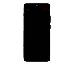 Náhradný LCD displej + dotyková doska + predný kryt pre Motorola Edge 70 sivý / Service Pack