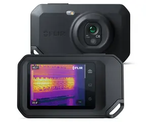 Flir C8 čierna / Termokamera / IR rozlíšenie 320x240 / -20 až 450 ° C / 50 mK / Wi-Fi