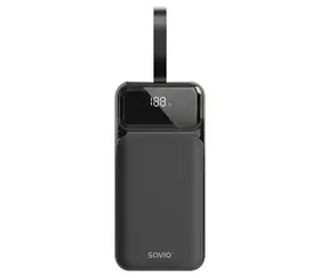 Savio BA-14 čierna / Powerbanka / 50000 mAh