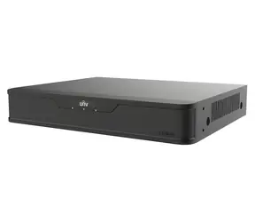 Uniview NVR301-08B-P8-IQ / Rekordér / 8 kanálov / 8x PoE / až 12 MPx / 80 Mbps / HDMI + VGA / UMD / SIP