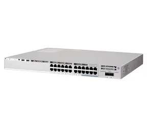 Cisco Catalyst 9200L-24P / Switch / 24x RJ-45 10/100/1000 (8x mGig) / PoE+ / 2x25G Uplink / Network Essentials