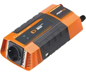 Carspa PID600 / Menič napätia / 12V / 230V / 600W / 2x USB / digitálny displej