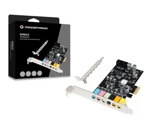 Conceptronic EMRICK15B / Zvuková karta / PCIe / 7.1 kanálov / S/PDIF / 24 Bit/192 kHz