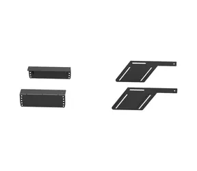 Oplite F1 Extension Kit R8 čierna / Rozširujúca sada pre kokpit R8 Fury / oceľ / pedále do 200 kg / uchytenie FIA a Oplite