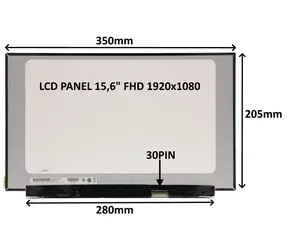 15,6" SIL LCD panel FHD IPS matný (77021571) / Náhradný diel / 30 PIN / bez úchytov / LED