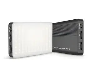 RealPower VL-1 Lights On Video čierna / LED video svetlo / 120 LED / 1250 lm / 3200-6500K / USB-C