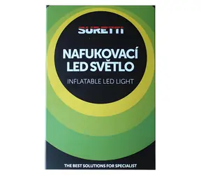 Suretti Nafukovacia LED žiarivka / LED žiarivka / Nafukovacia / Do kempu