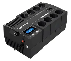 CyberPower BR1000ELCD čierna / Záložný zdroj UPS / 1000VA/600W / LCD / 8x zásuvka / USB