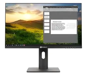 24" AG Neovo LH-2402 čierna / Monitor / Full HD / VA / HDMI + DisplayPort / VESA 75x75