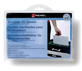 Rexel Olejová obálka na skartovačky / Olejová obálka / formát A5 / 20 ks