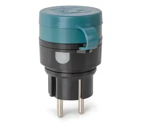 Entac WiFi vonkajšia zásuvka čierna / Vonkajšia zásuvka / IP44 / 2300 W