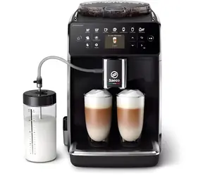 Saeco SM6480/00 čierna / Automatický kávovar / dotykový TFT displej / AquaClean / 1500 W