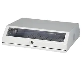 EFB 691703V sivá / Nástenný rozvádzač 19" / 8U / max. 30 kg / IP20