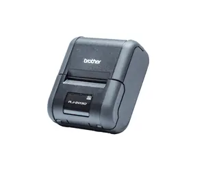 Brother RJ-2030 šedá / Mobilná tlačiareň štítkov / Termálna priama / 203 DPI / 58 mm / USB / BT / IP54