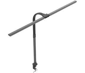 Avide LED stolná lampa duohlavá čierna