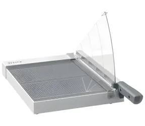 Leitz Páková rezačka Precision Home Office A4 antracitová / Kapacita 10 listov / Nerezová čepeľ / Podsvietenie EdgeGlow
