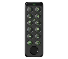 SwitchBot Keypad čierna / Klávesnica zámku / odtlačok prsta / PIN kód / Bluetooth / IP65