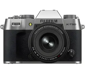 Fujifilm X-T50 + XF16-50mm strieborný / Digitálny fotoaparát / X-Trans CMOS 5 HR / Wi-Fi / Bluetooth