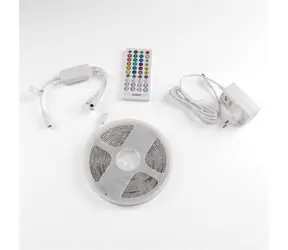 Avide ALSB5050RGBMU40-5M / LED pásik / RGB / 16W / 5m / IR diaľkové ovládanie
