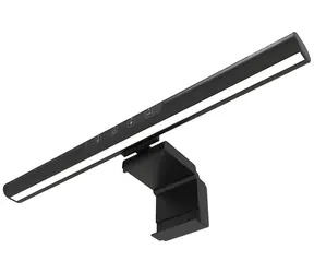 Nedis LED svetelná lišta na monitor čierna / Svetelná lišta / 40 cm / 80 LED / 60 lm / stmievateľná