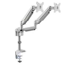 EATON Tripp Lite DDR1732DAL strieborná / Stolné rameno pre 2 monitory / 17-32" / VESA 100x100 mm / Nosnosť 18 kg