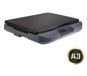 Avision FB5100 čierno-šedá / Plochý skener / A3 / 1200x1200 DPI / USB 3.2 / CMOS CIS