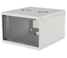 Intellinet Nástenný rozvádzač 540x400 mm sivá / Rozvádzač / 19" / 6U / Flatpack / nosnosť 50 kg