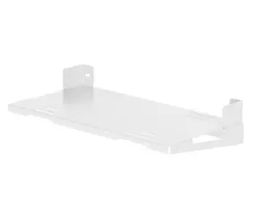 Oplite Držiak PC pre R8 kokpit biely / Držiak PC / nosnosť 30 kg / oceľ / šírka 600 mm