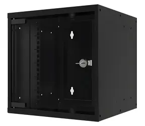 EFB WGB-1004TS.30 čierna / Nástenný rozvádzač / 10" / 4U / 312x215x300 mm / IP20