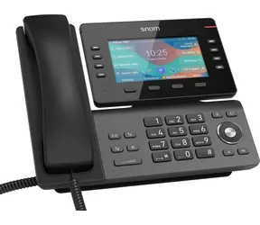 Snom D862 / IP telefón / 5" displej / PoE / 8 SIP účtov / Gigabit LAN