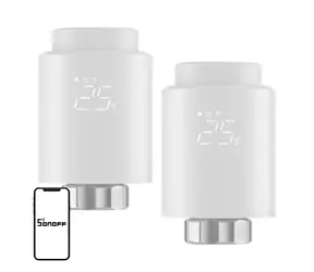 Sonoff TRVZB 2 ks / Termostatická hlavica / ZigBee / Chytré vykurovanie