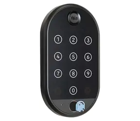 Yale SMART Keypad 2 čierna / Bezdrôtová klávesnica s čítačkou odtlačkov prstov / Bluetooth 5.3 / IP55 / 10 užívateľov