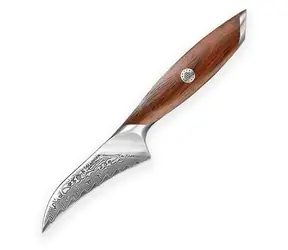 Dellinger Rose Wood Damascus